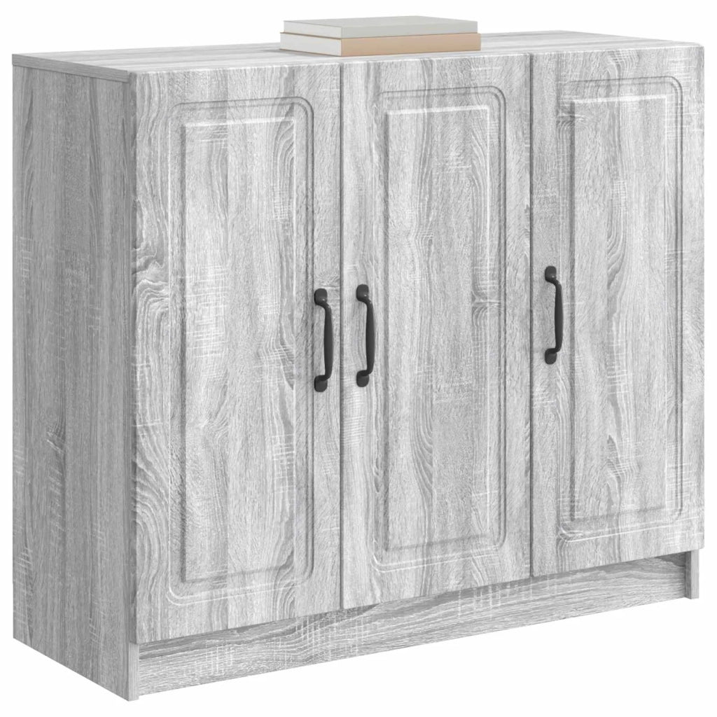 Credenza Grigio Sonoma 89 x 34,5 x 77 cm Legno ingegnerizzato