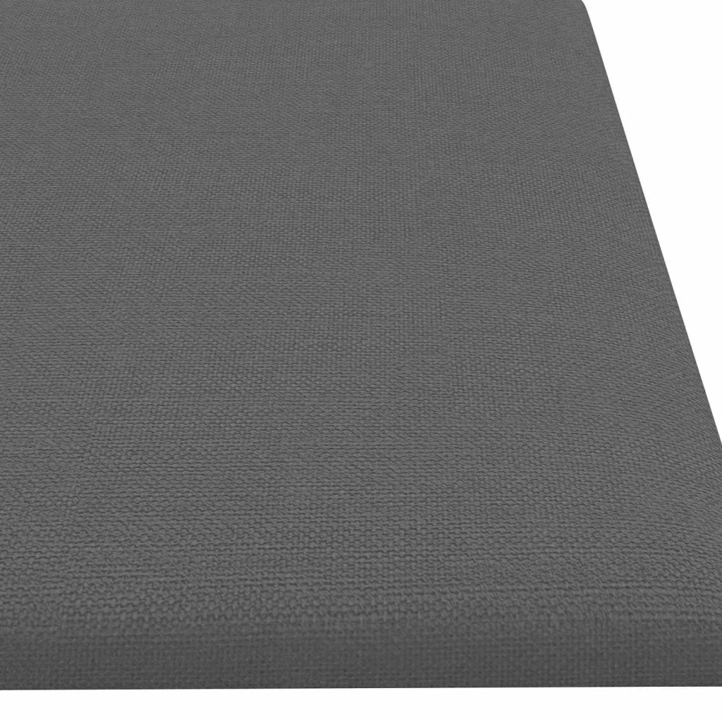 Testiera da Parete 12 pcs Grigio chiaro 60 x 15 cm Tessuto 42020531