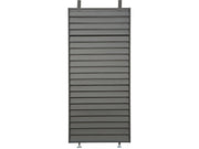 Persiana in acciaio zincato "Clifford" per pergola bioclimatica - 92 x 4 x 208 cm - Grigio