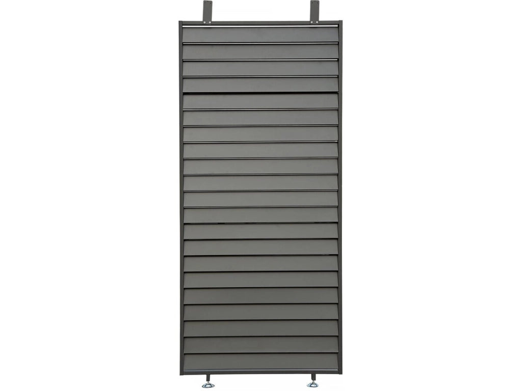 Persiana in acciaio zincato "Clifford" per pergola bioclimatica - 92 x 4 x 208 cm - Grigio