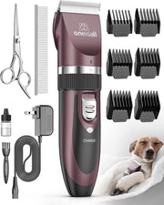 Trimmer per animali - Trimmer per pelle, tondeuse silenziosa per animali, strumento per la pulizia delle zampe, degli occhi, delle orecchie e del viso per cani, gatti e animali domestici