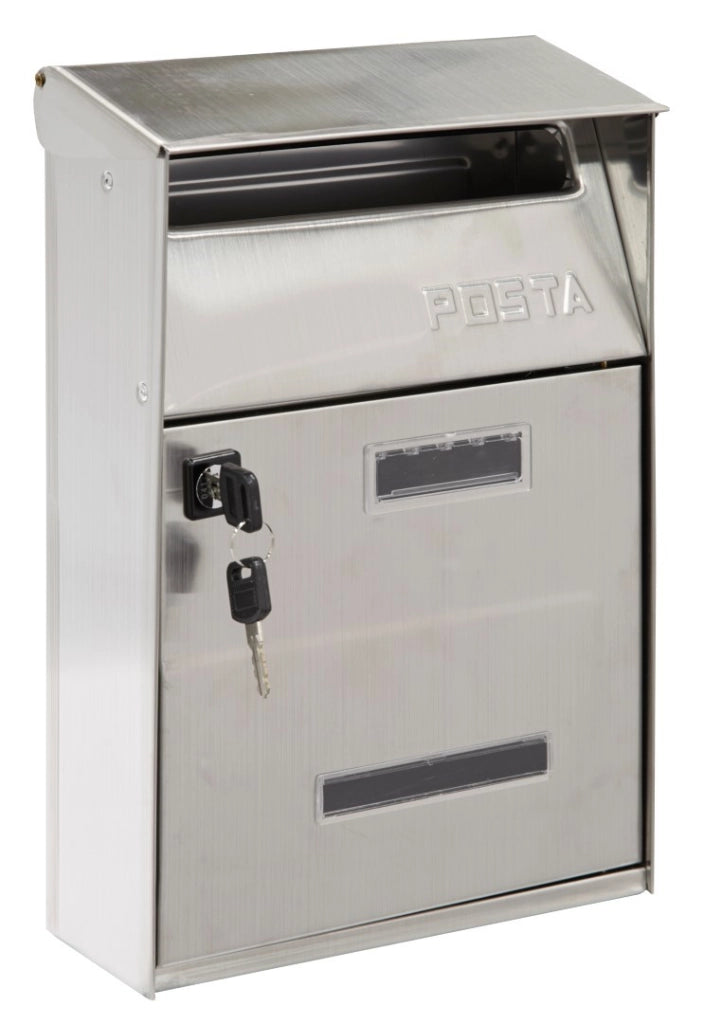 Cassetta Postale Esterna Per Lettere Buca Acciaio 22X11X32 Cm - Arregui