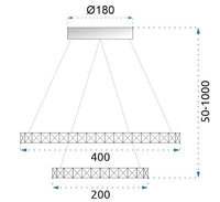 Lampada Vegas 20/40 + Telecomando App658