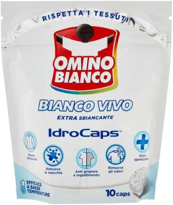 ADDITIVO OMINO BIANCO VIVO IDROCAPS 10PZ EXTRA SBIAN