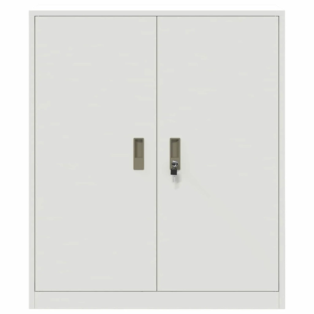 Armadio Bianco 90 x 40 x 105 cm Acciaio CFW1342913