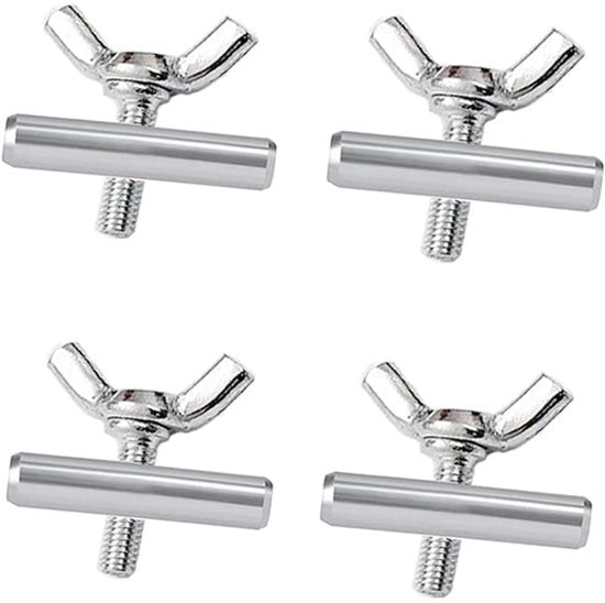 Zona di Ombra Multifunzionale - 4 Pezzi - Acciaio Inossidabile - M4 x 25 x 8 mm - Multifunzionale - Per Caravan/Camping/Barca - Chiavette di Protezione