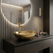 Lavabo Da Appoggio Rea Sofia Gold