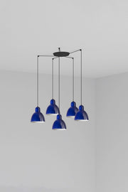 VENICE 5L Lampada a sospensione blu cobalto
