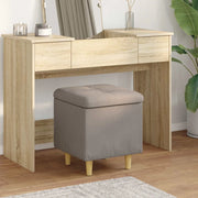 Pouf contenitore con cuscino Talpa 40 x 40 x 45 cm Tessuto 876807