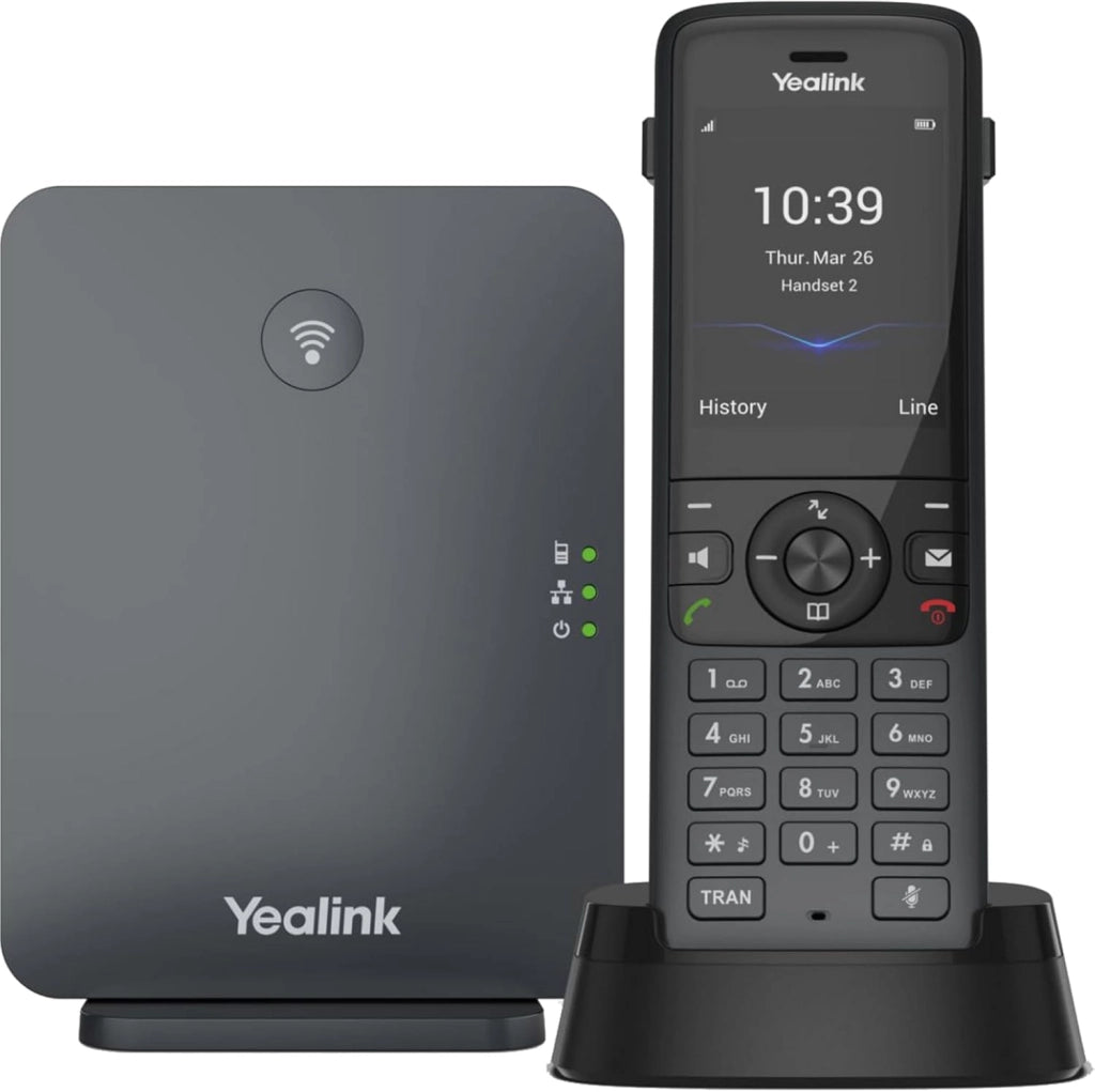 W78P IP phone Black TFT