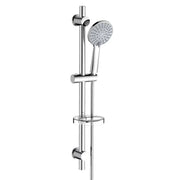 Saliscendi Mirto cromo asta con 2 supporti regolabili