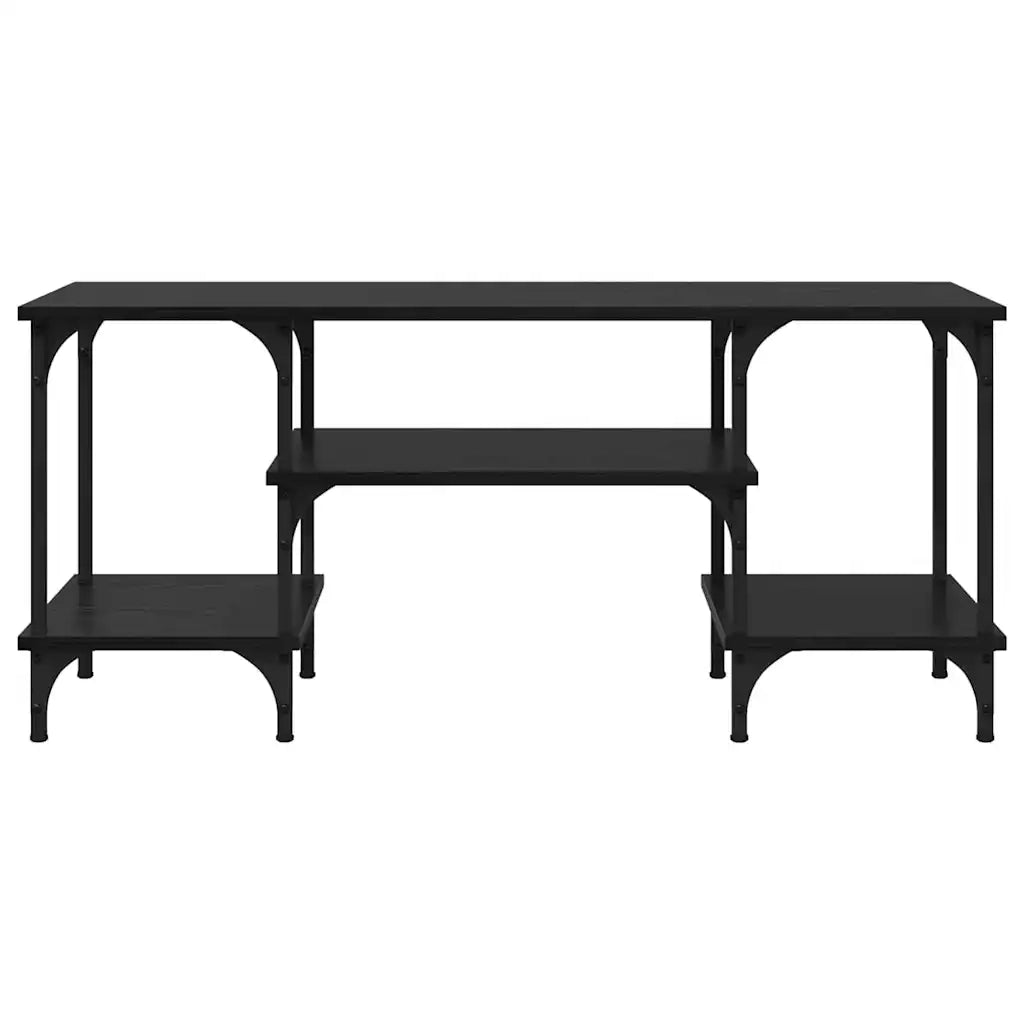 Mobile TV-Credenza per TV-Console TV Rovere Nero 102 x 35 x 45,5 cm