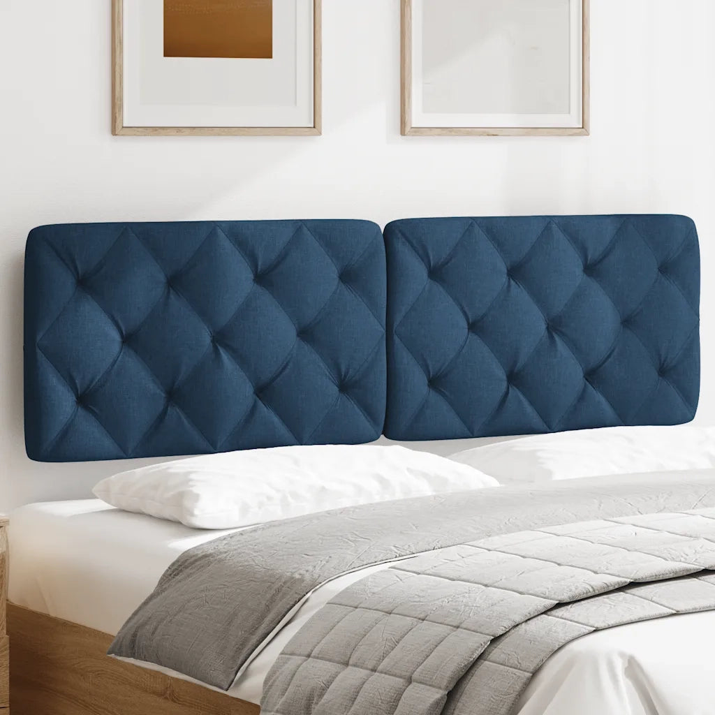 Cuscino Testiera Blu 160 cm in Tessuto 4019232