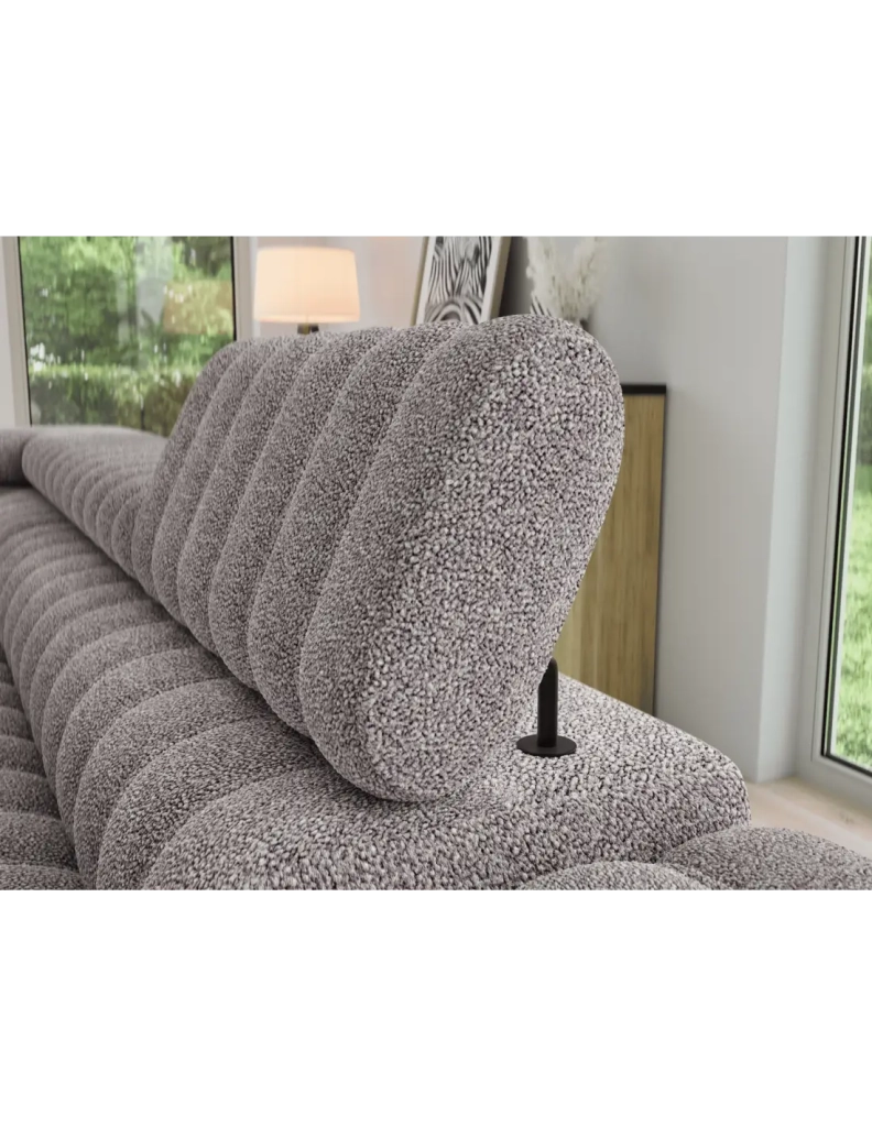 Divano ad angolo collezione KANEDOJO colore Grigio