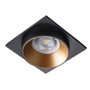 Faretto incasso soffitto Kanlux SIMEN 29134 nero/oro