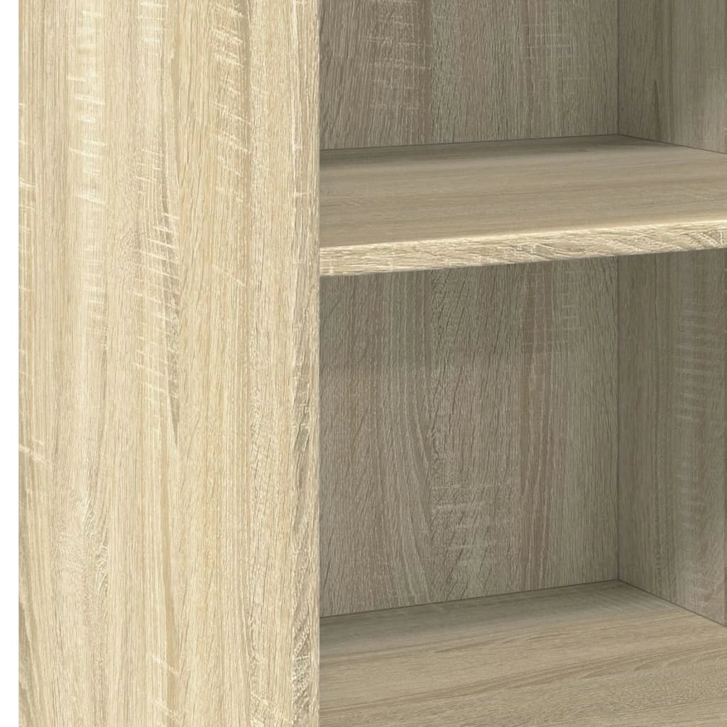 Credenza cassettiera cassettiera mobile contenitore organizer cucina soggiorno soggiorno Sonoma 50 x 41 x 93 cm derivati ​​del legno marrone 02_0031575