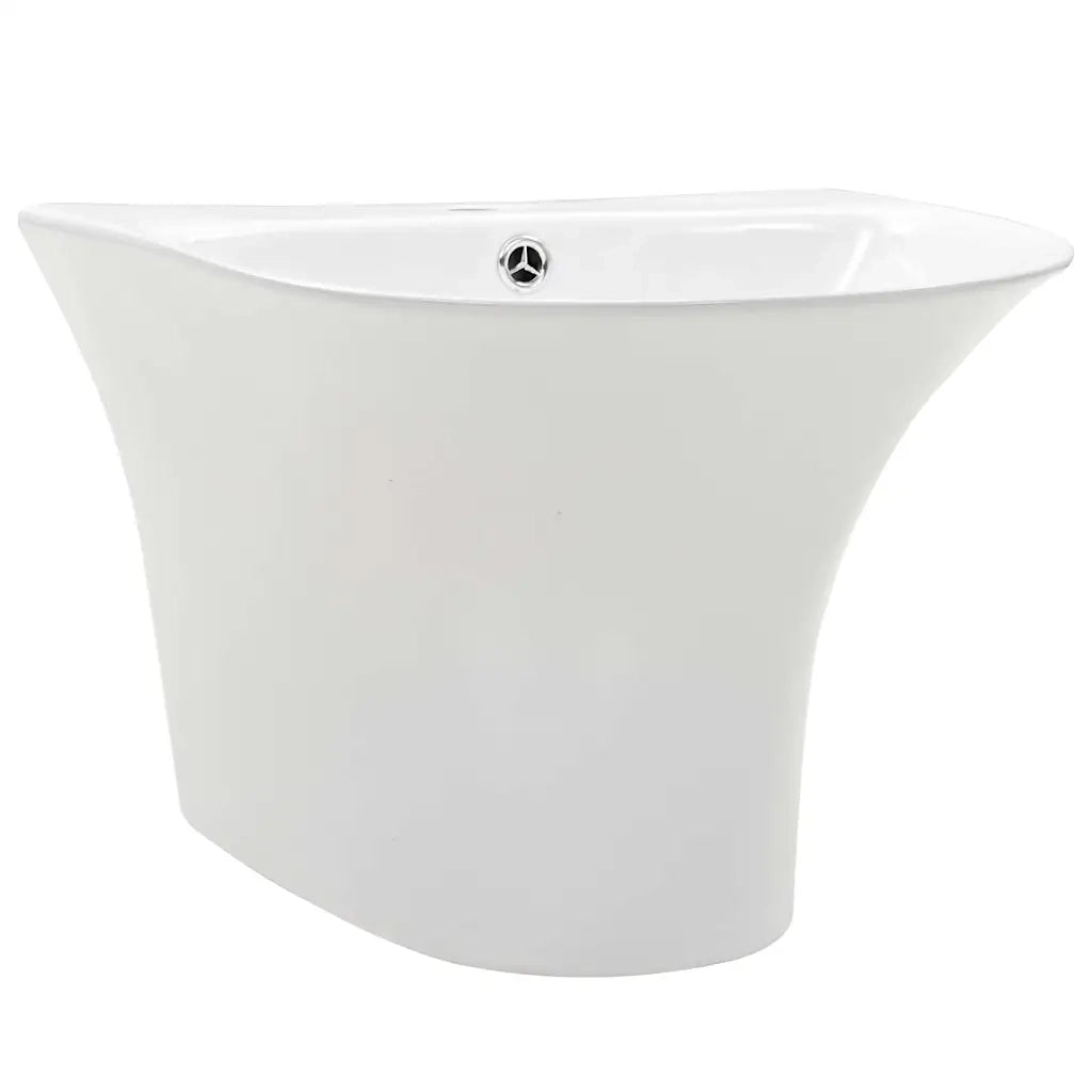 Lavabo Bianco 47 x 45 x 37 cm Ceramica Smaltata