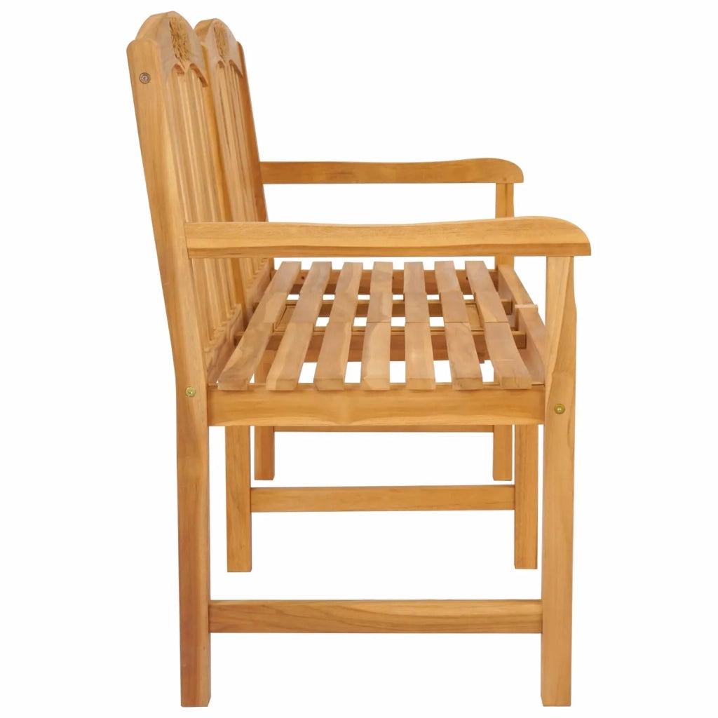Panchina in legno intagliata a mano Naturale 150,5 x 60 x 95 cm