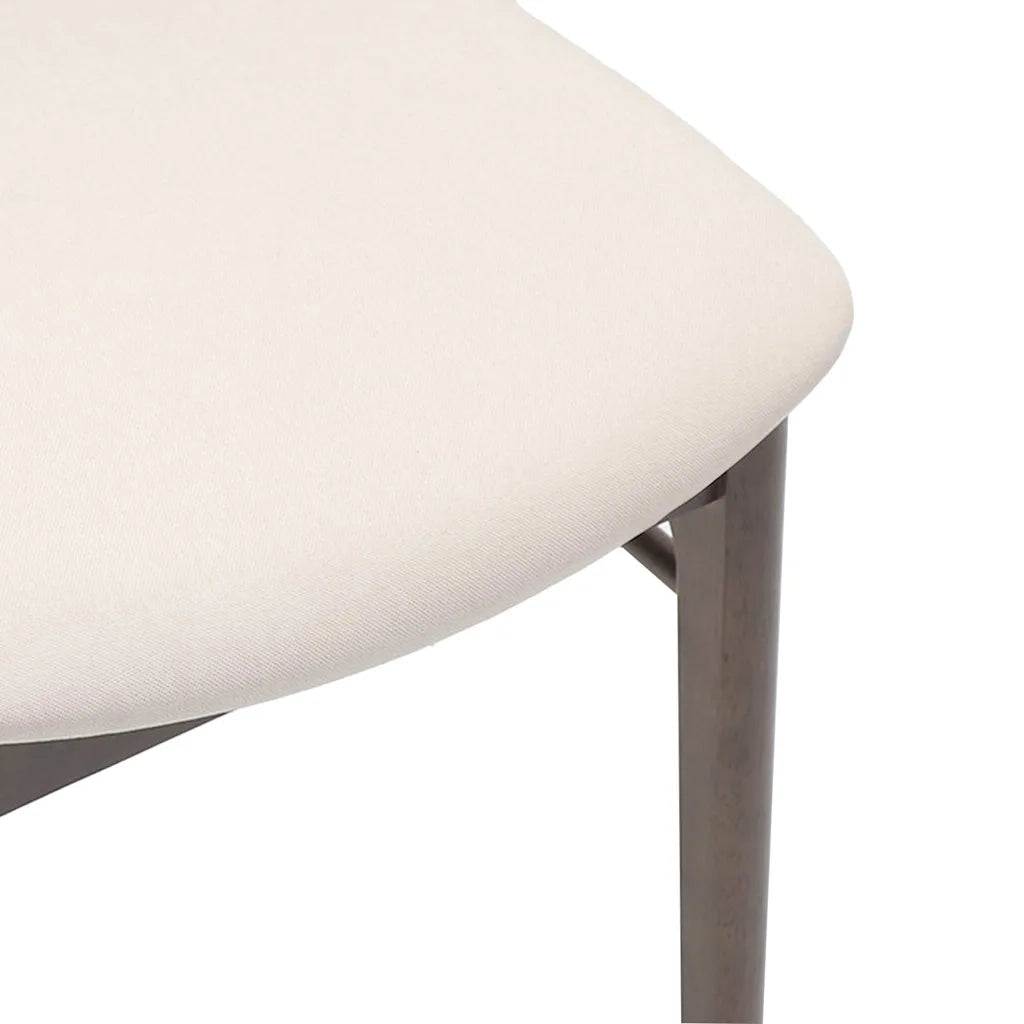 vidaXL Sedie da Pranzo con Cuscini 2pz Marrone Legno Massello di Hevea
