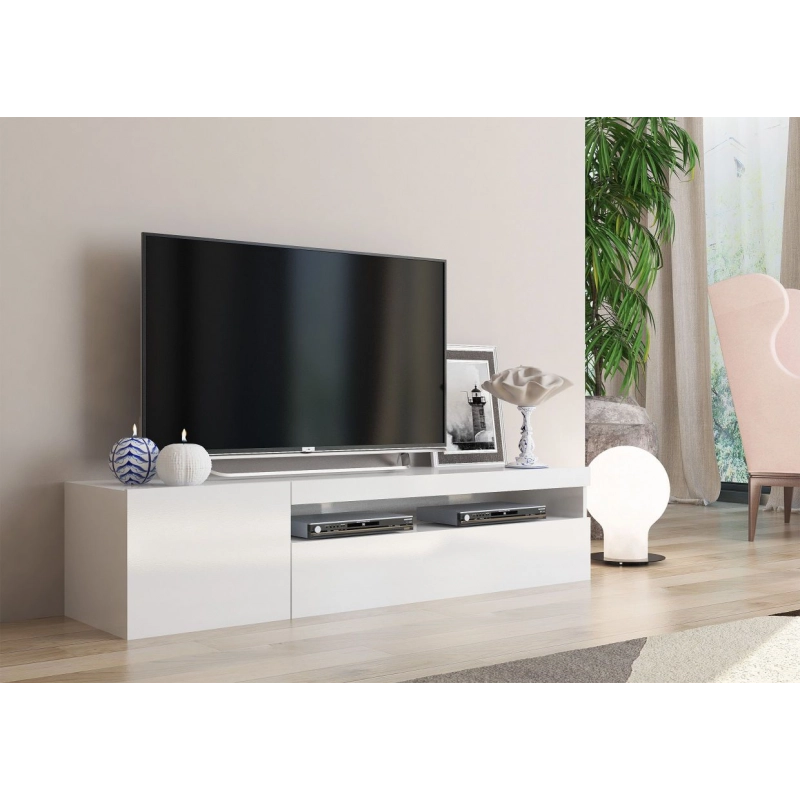 Mobile Porta TV Daiquiri – 155cm – Bianco Lucido