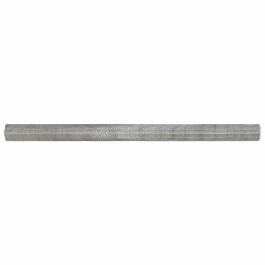 Rete per schermatura 100 x 500 cm 20 Mesh Argento 42039539