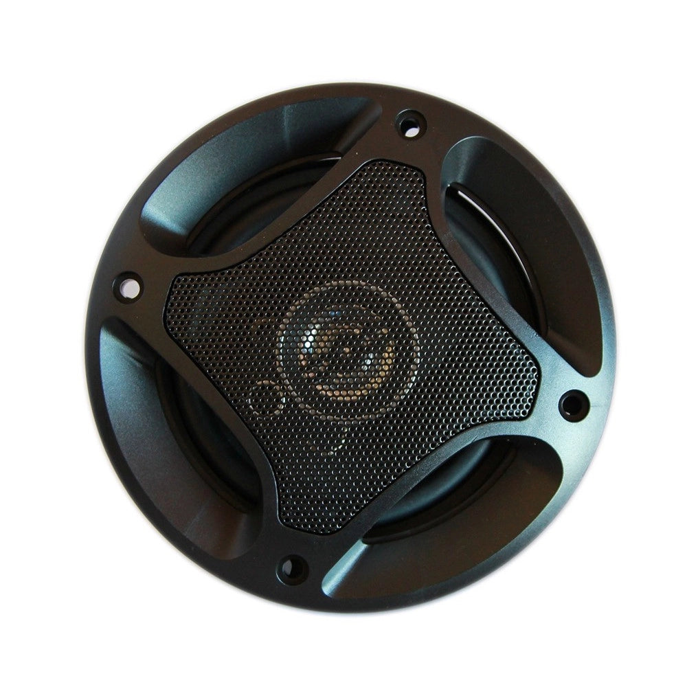 Trade Shop - Kit Coppia Casse Auto 250 Watt 2 Vie 10cm Altoparlanti Speaker Automobile Ts1072 -