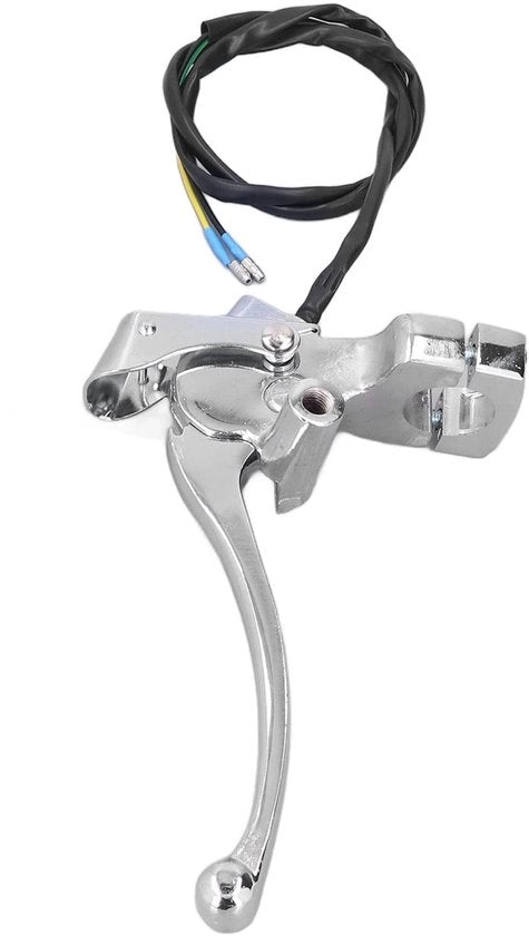 Manubrio in Alluminio per Motocicletta - Stile Retro - Sostituisce Znen 150T-E - Fissaggio 25mm - Connesione Specchera 10mm