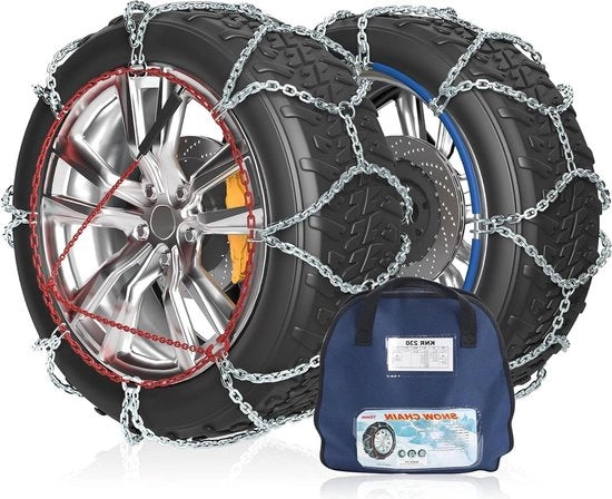 SUV/4x4 catene per pneumatici 225/60 R16 - montaggio rapido - utilizzo professionale - 1 coppia