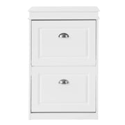 Scarpiera Salvaspazio Slim Portascarpe Salvaspazio Regolabili 54x24x83cm Bianco FSR78-W