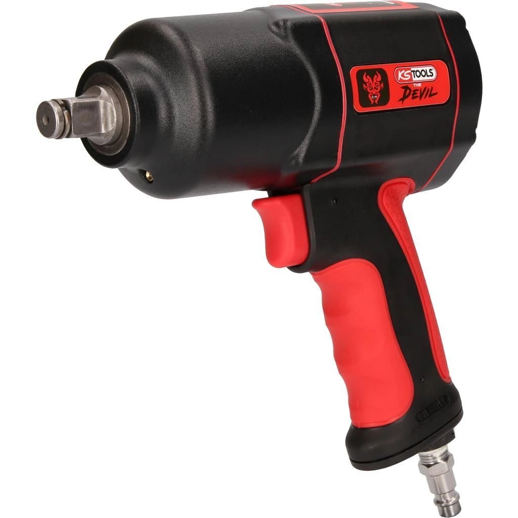 KS Tools THE DEVIL 1/2 8500 Giri/min 870 Nm Nero, Rosso