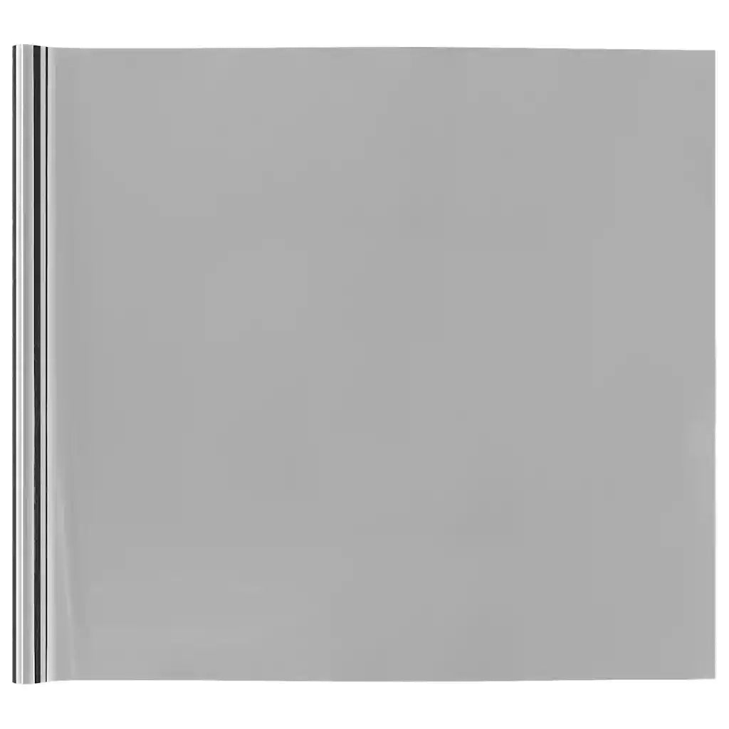 Pellicole Solari Statiche 3pz Effetto Riflettente Argento PVC 3208993