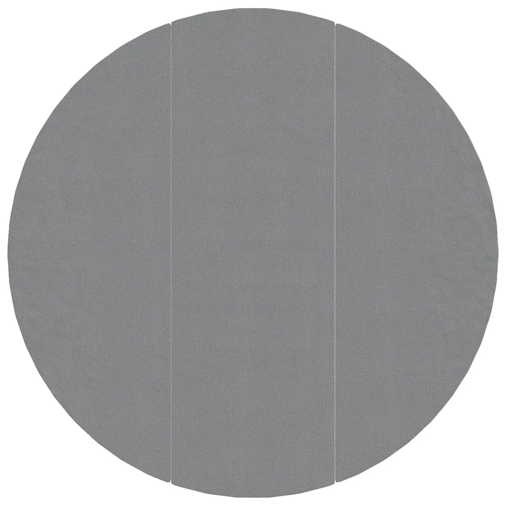 Telo Sotto Piscina Grigio Chiaro Ã˜396 cm Geotessile Poliestere