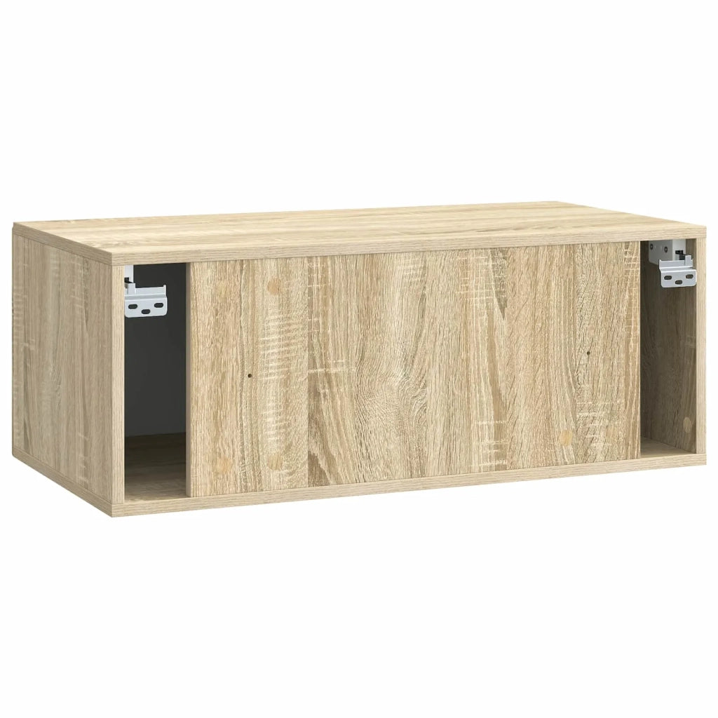 Mobile Porta TV da Muro Rovere Sonoma 78,5 x 41 x 30 cm