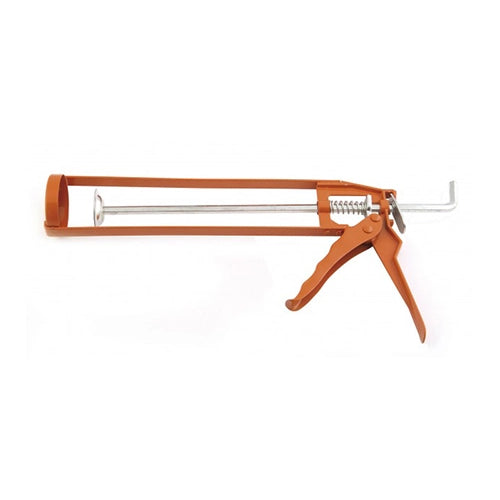 PISTOLA SILICONE IN LEGA METALLICA E ACCIAIO- L. 225 mm- GRYN- pezzi 1