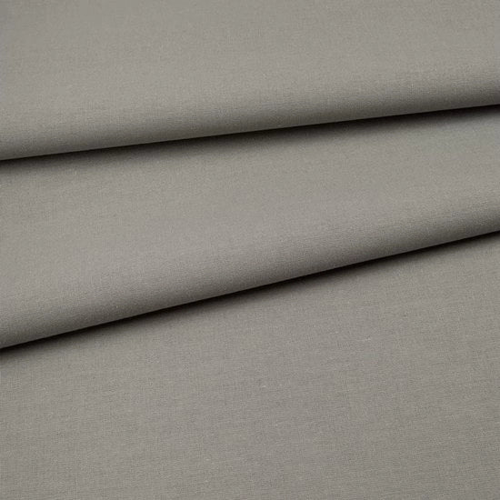 Stoffa 100% di cotone premium per metro, liscia, 2 m x 160 cm | 220 g/m - soffice, duraturo e idrorepellente | Stoffe per cucito e decorazione | Stoffa | Grigio