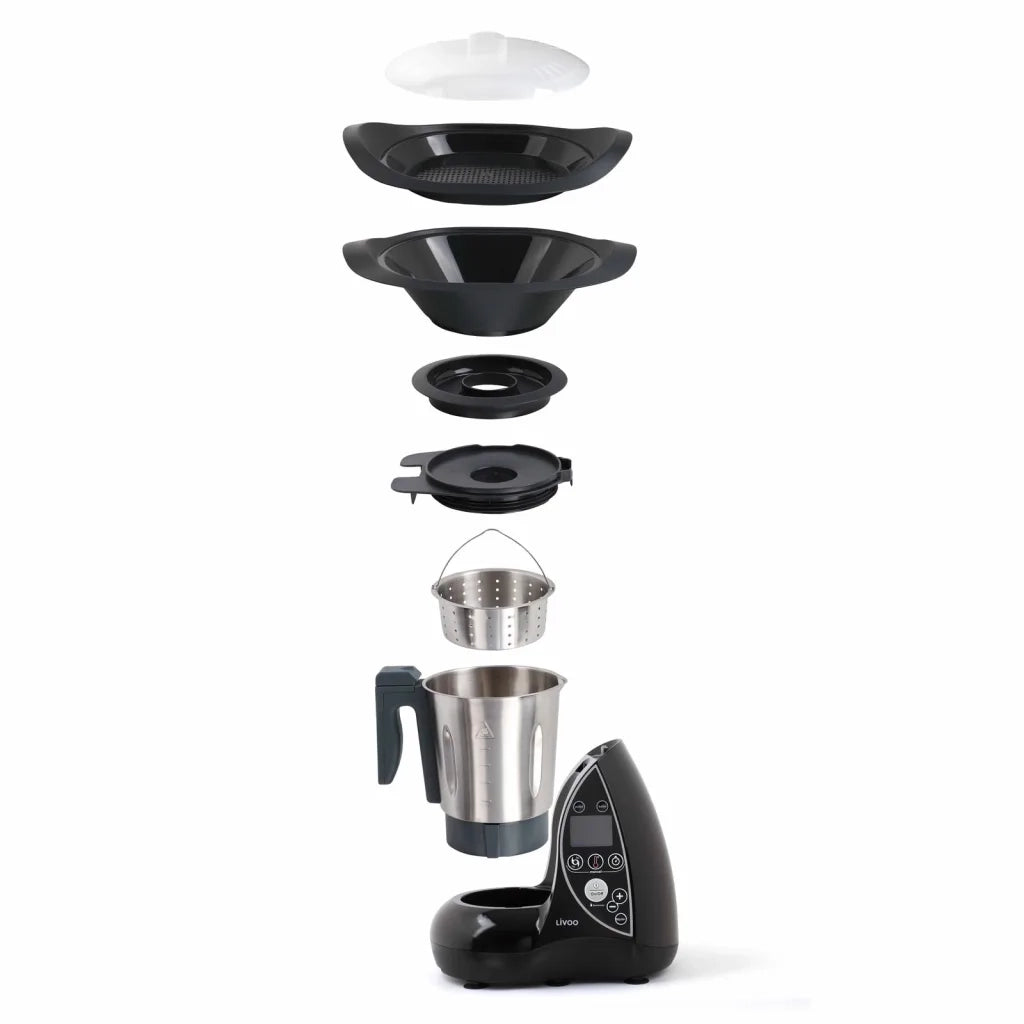 Livoo Macchina da Cucina Termica 3 L 1500 W Nera 445006