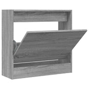 Scarpiera | Mobile per scarpe Grigio Sonoma 60x21x57 cm in Legno Multistrato