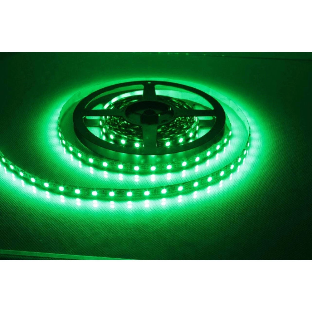Trade Shop - Bobina Striscia Strip Led 5050 Flessibile 5mt Adesiva Luce Interno Esterno Ip65 -