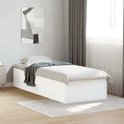 Giroletto-Struttura Letto Bianco 90x200 cm in Legno Multistrato 826351