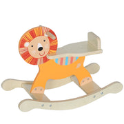 Cavallo a Dondolo per Bambini ¨C zephmum ¨C Legno Naturale 59x27x43 cm