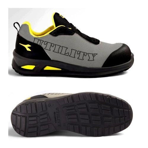 Diadora Utility 75070 Smart Softbox Low Scarpa Antinfortunistica S1PL FO SR ESD Metal Free colore Steel Gray