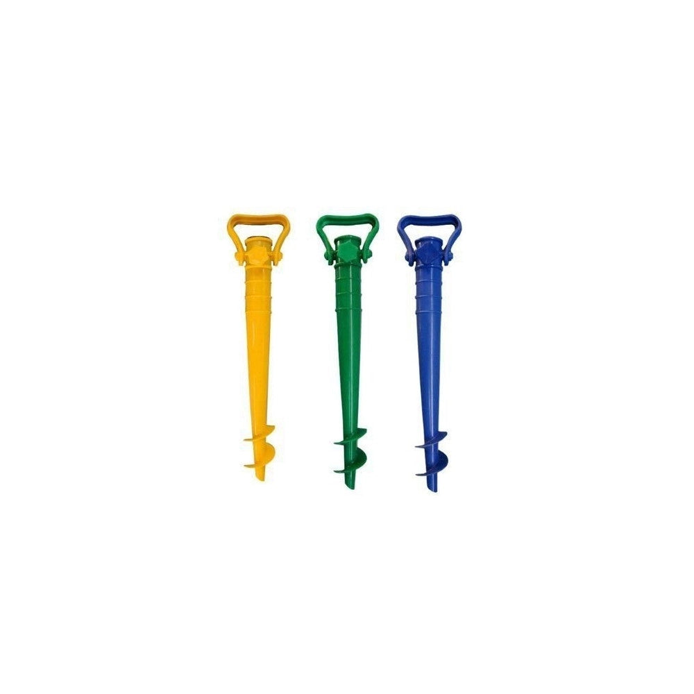 Trade Shop - Supporto Picchetto Per Ombrellone Mare Spiaggia Punta Scava Sabbia Trivella -