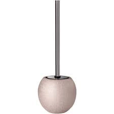 GLITTER PORTA SCOPINO CERAMICA ROSA RAMATO CON MAN