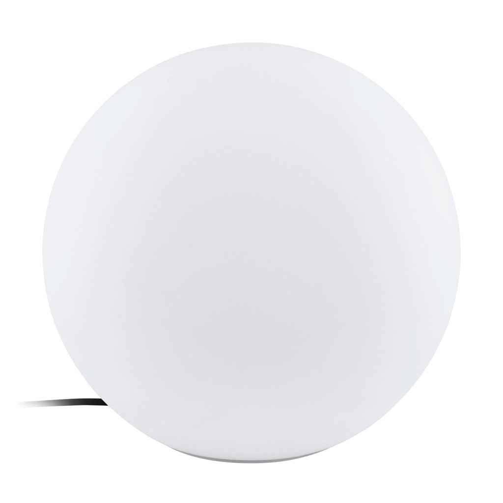 Sfera Esterno Luce Colorata Monterolo Policarbonato Bianco E27 39Cm