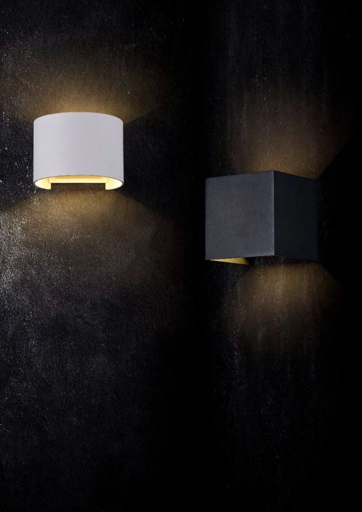 Applique da esterno Maytoni Fulton LED 6W IP54 bianca