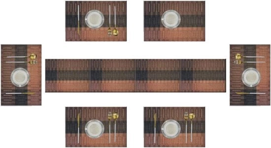 Set di assorbenti da tavola - Accessori da sala da pranzo - Assorbenti da tavola di lusso - Tavoli - Resistente al calore - Anti-slip - Sottopiede - Rimovibile