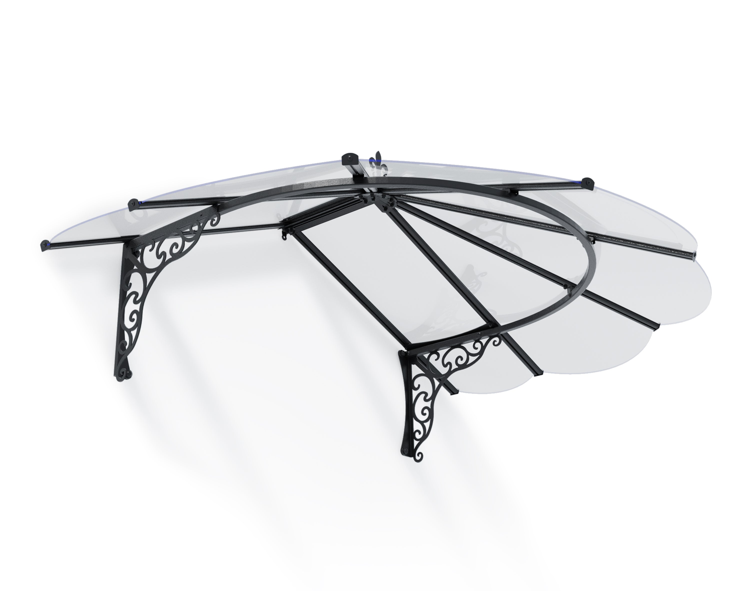 Iris Pensilina Da Esterno  175X125 cm  Trasparente