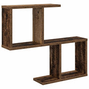 Scaffale da parete Legno antico 60 x 12 x 50,5 cm 8012266