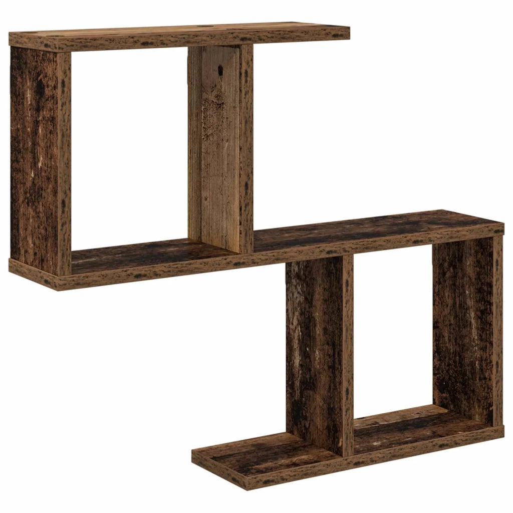 Scaffale da parete Legno antico 60 x 12 x 50,5 cm 8012266