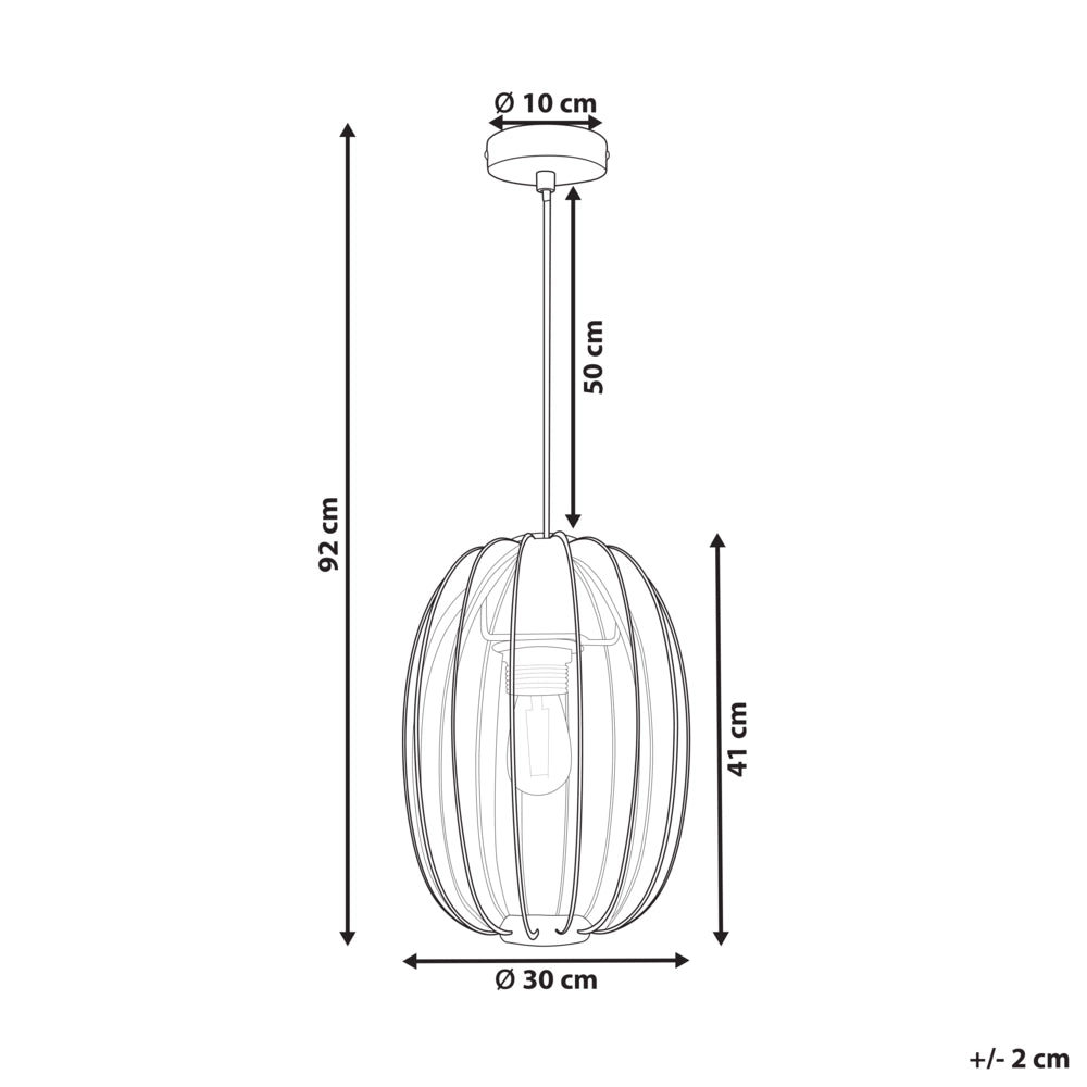 Lampada a sospensione con paralume in nylon nero Design moderno Luce per il soggiorno